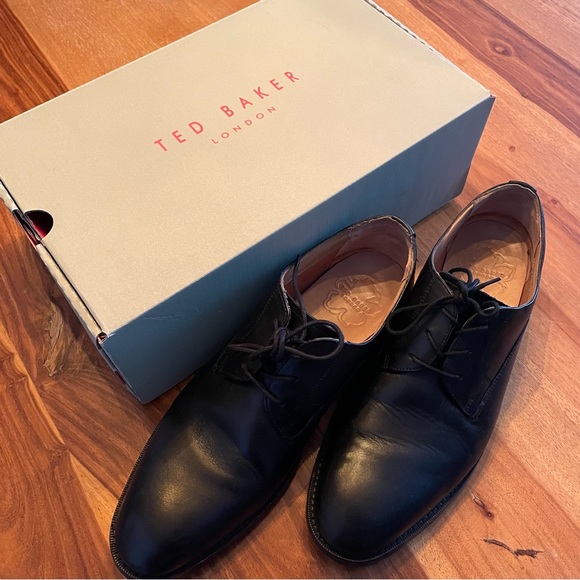 Ted Baker Kampten Formal Leather Derby Shoes - Picture 2 of 5